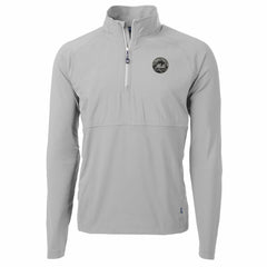 New York Mets Cutter & Buck Adapt Eco Hybrid Raglan DryTec Quarter-Zip Jacket Online