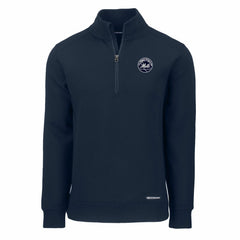 New York Mets Cutter & Buck Roam Eco Quarter-Zip Jacket Discount