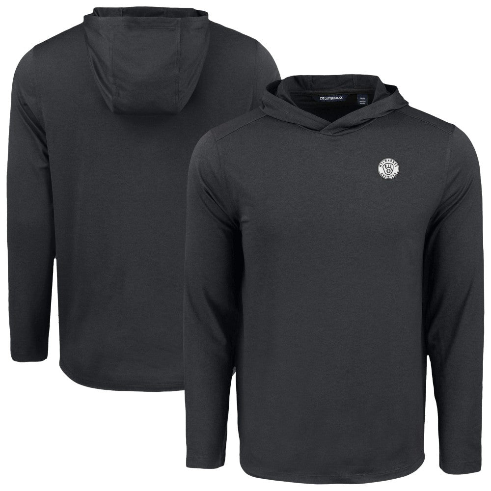 Milwaukee Brewers Cutter & Buck Coastline Epic Comfort Eco Recycled Hoodie T-Shirt Online