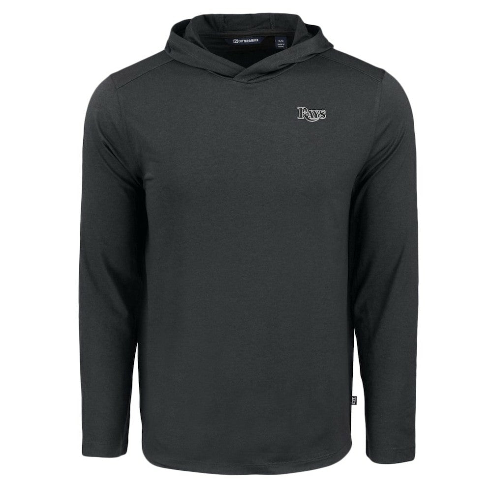 Tampa Bay Rays Cutter & Buck Coastline Epic Comfort Eco Recycled Long Sleeve Hoodie T-Shirt Sale