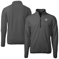 Washington Nationals Cutter & Buck Cascade Eco Fleece Quarter-Zip Jacket for sale