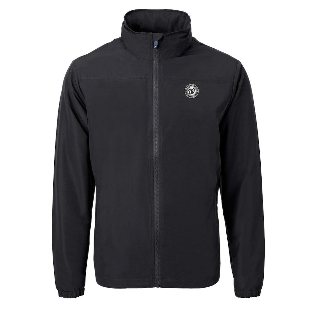 Washington Nationals Cutter & Buck Charter Eco Recycled Full-Zip Hoodie Jacket Outlet