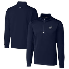 Los Angeles Dodgers Cutter & Buck Big & Tall Traverse Stretch Quarter-Zip Pullover Top Discount