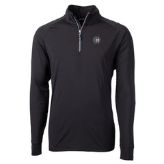 Chicago Cubs Cutter & Buck Big & Tall Adapt Eco DryTec Raglan Quarter-Zip Jacket for sale