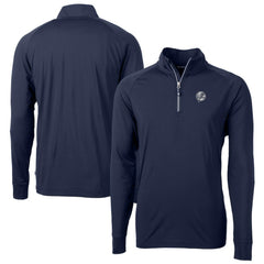 New York Yankees Cutter & Buck Big & Tall Adapt Eco DryTec Raglan Quarter-Zip Jacket Sale
