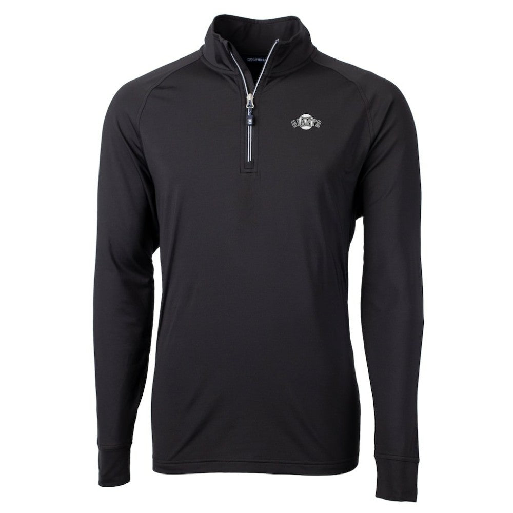 San Francisco Giants Cutter & Buck Big & Tall Adapt Eco DryTec Raglan Quarter-Zip Jacket Outlet