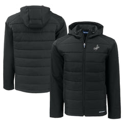 Los Angeles Dodgers Cutter & Buck Big & Tall Evoke Hybrid Eco Softshell Recycled Full-Zip Hooded PrimaLoft Jacket Outlet