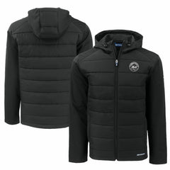 New York Mets Cutter & Buck Big & Tall Evoke Hybrid Eco Softshell Recycled Full-Zip Hooded PrimaLoft Jacket Near Me