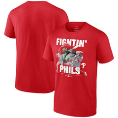 Trea Turner, Bryce Harper, & Kyle Schwarber Philadelphia Phillies Fightin Phils T-Shirt Online