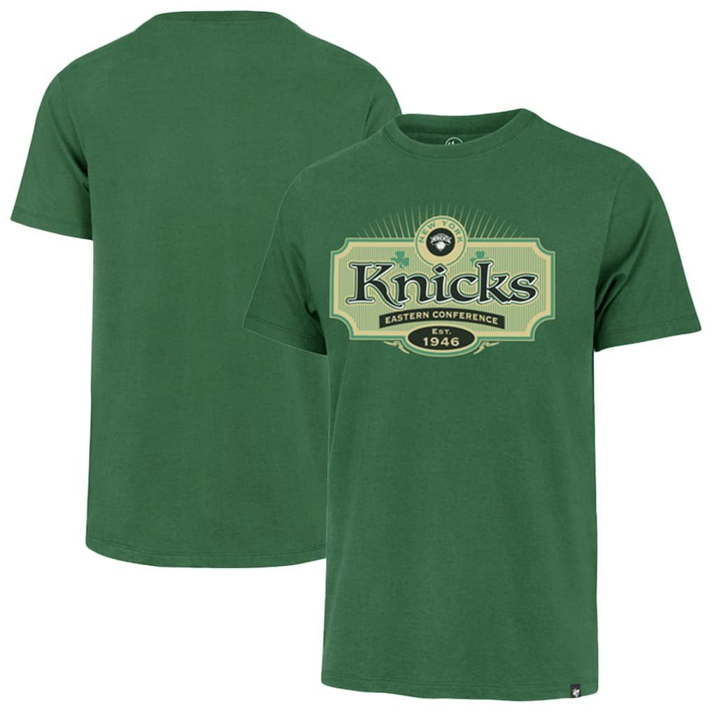 47 brand New York Knicks '47 Lucky Team Franklin T-Shirt Green