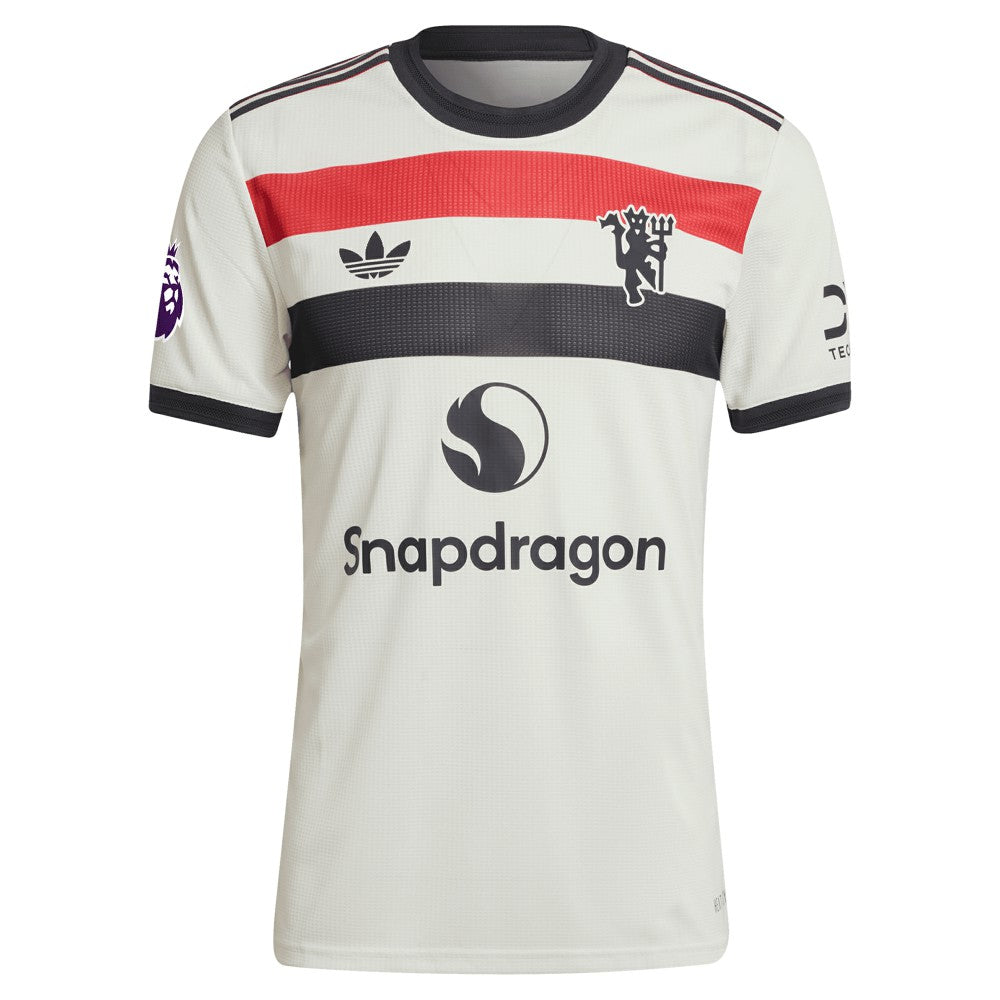 Adidas - Alejandro Garnacho Manchester United Originals 2024/25 Third Jersey - Cream