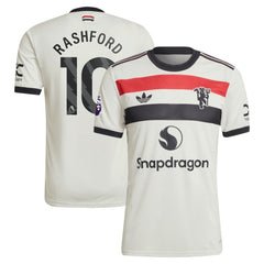 Adidas - Marcus Rashford Manchester United Originals 2024/25 Third Jersey - Cream
