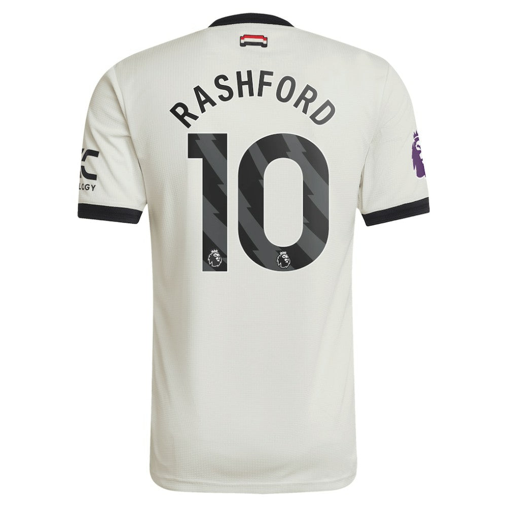 Adidas - Marcus Rashford Manchester United Originals 2024/25 Third Jersey - Cream