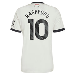 Adidas - Marcus Rashford Manchester United Originals 2024/25 Third Replica Jersey - Cream