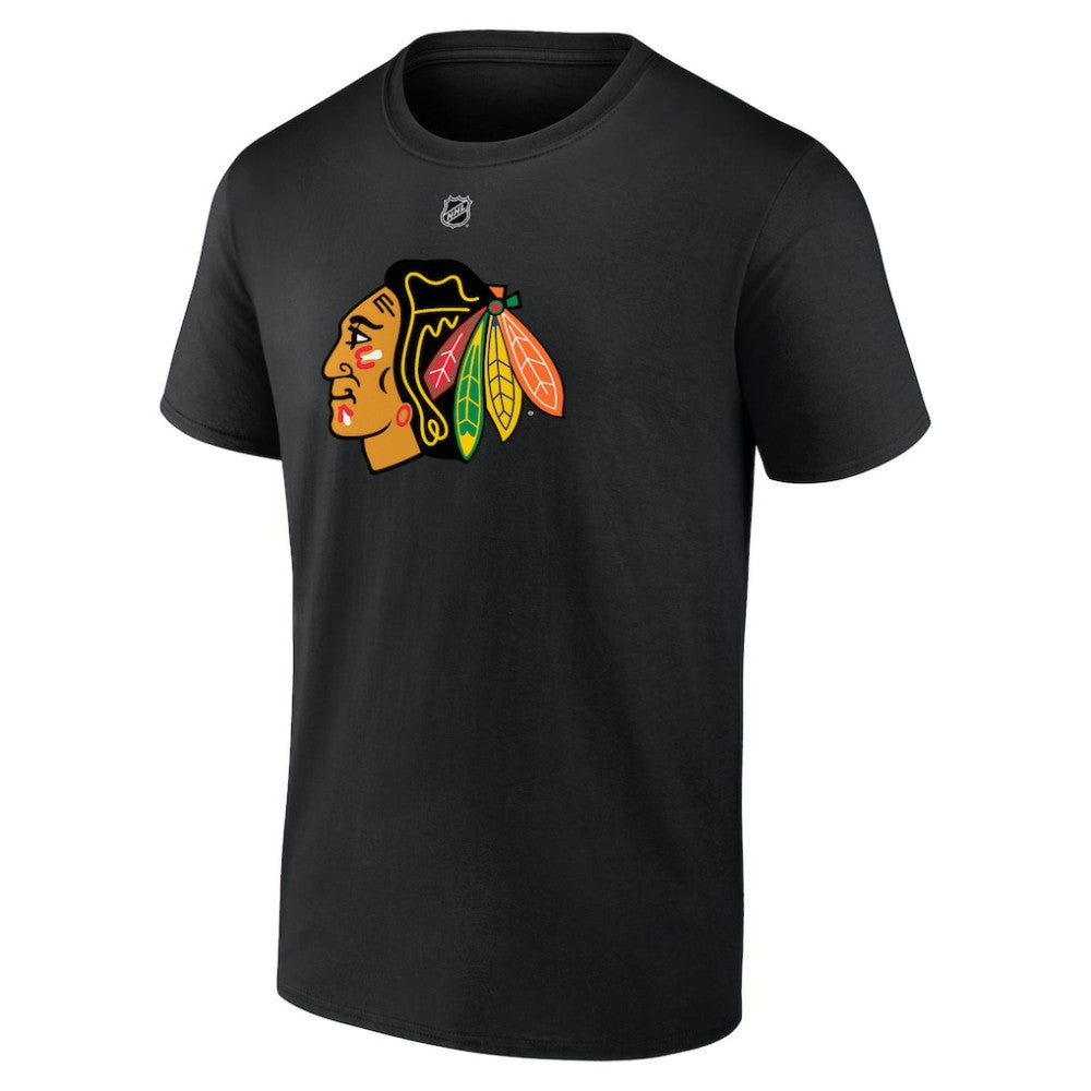 Teuvo Teravainen Chicago Blackhawks Fanatics Authentic Stack Name & Number T-Shirt - Black | Fanatics sale