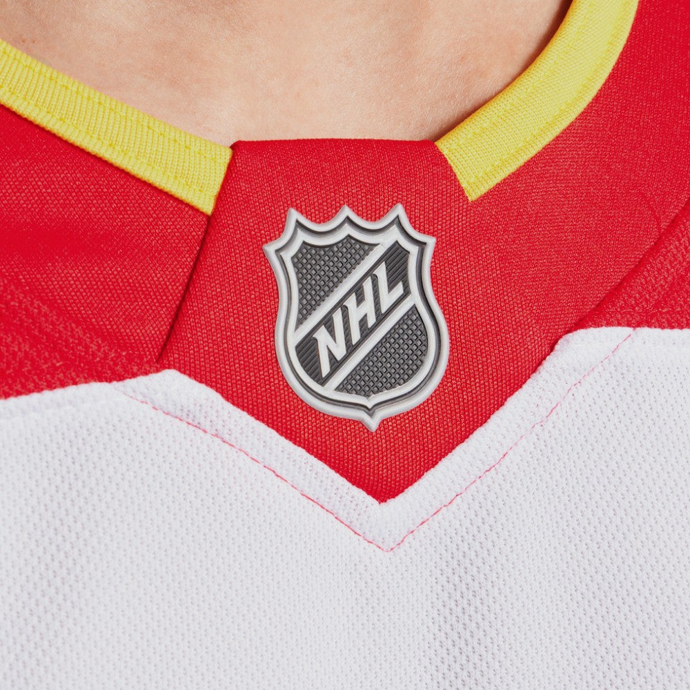 Calgary Flames Fanatics Away Premium Jersey - White | Fanatics Lifestyle