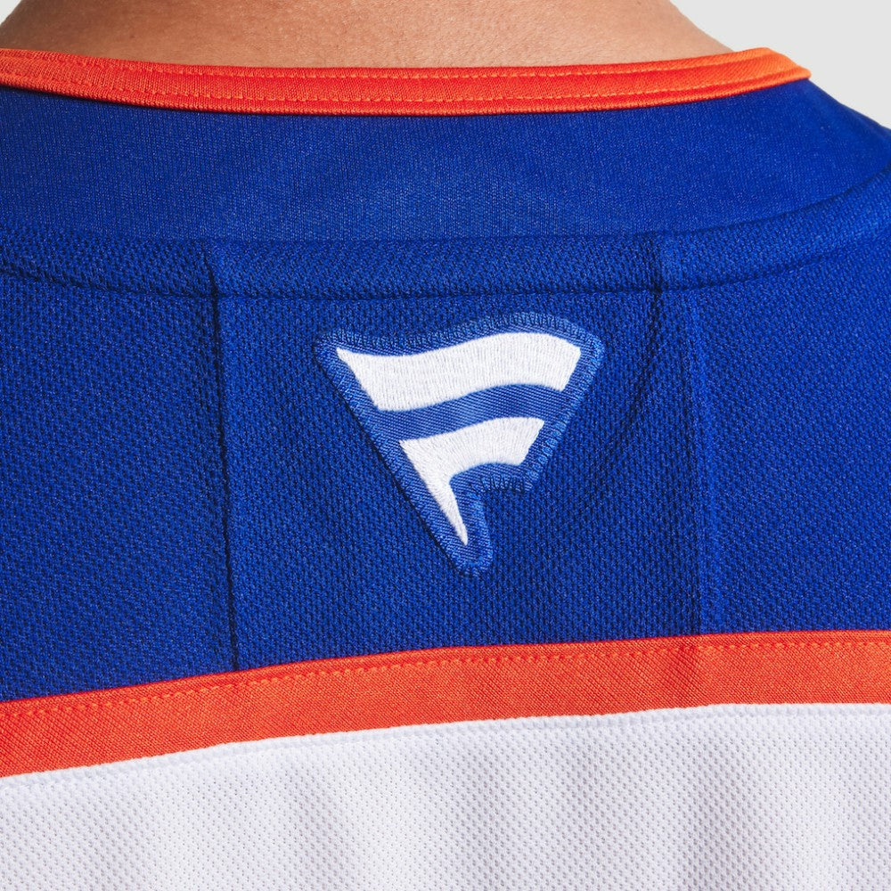 Edmonton Oilers Fanatics Away Premium Jersey - White | Fanatics Lifestyle