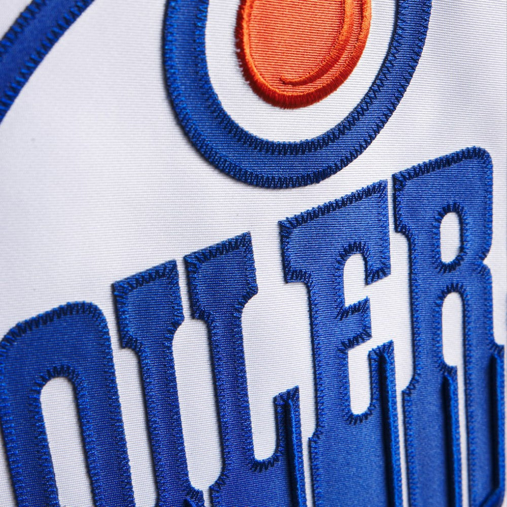 Edmonton Oilers Fanatics Away Premium Jersey - White | Fanatics Lifestyle