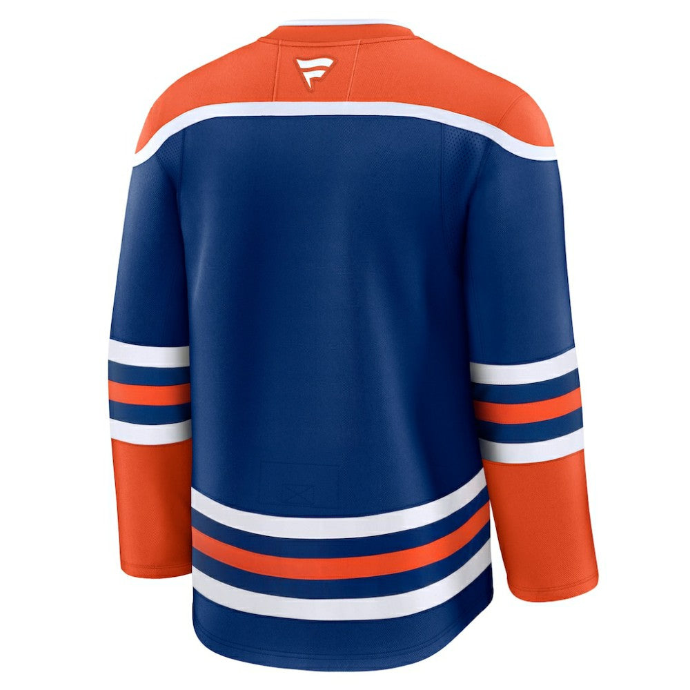 Edmonton Oilers Fanatics Home Premium Jersey - Royal | Fanatics sale
