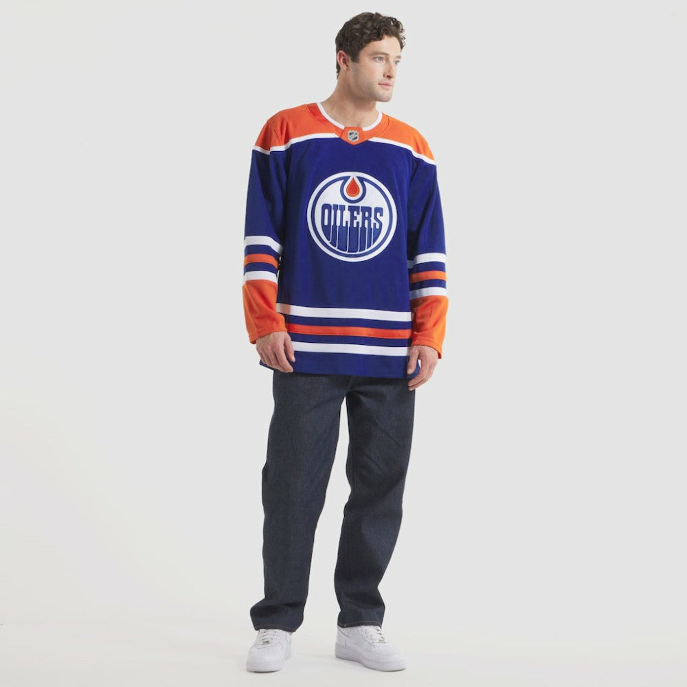 Edmonton Oilers Fanatics Home Premium Jersey - Royal | Fanatics sale
