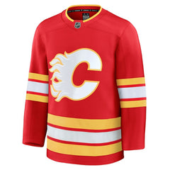 Calgary Flames Fanatics Home Premium Jersey - Red | Fanatics Clearance