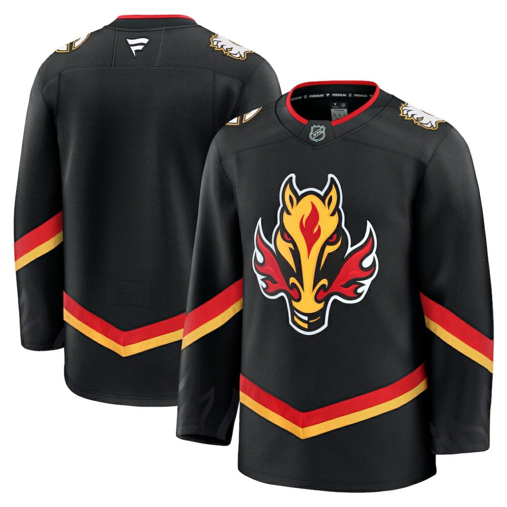 Calgary Flames Fanatics Alternate Premium Jersey - Black | Fanatics sale