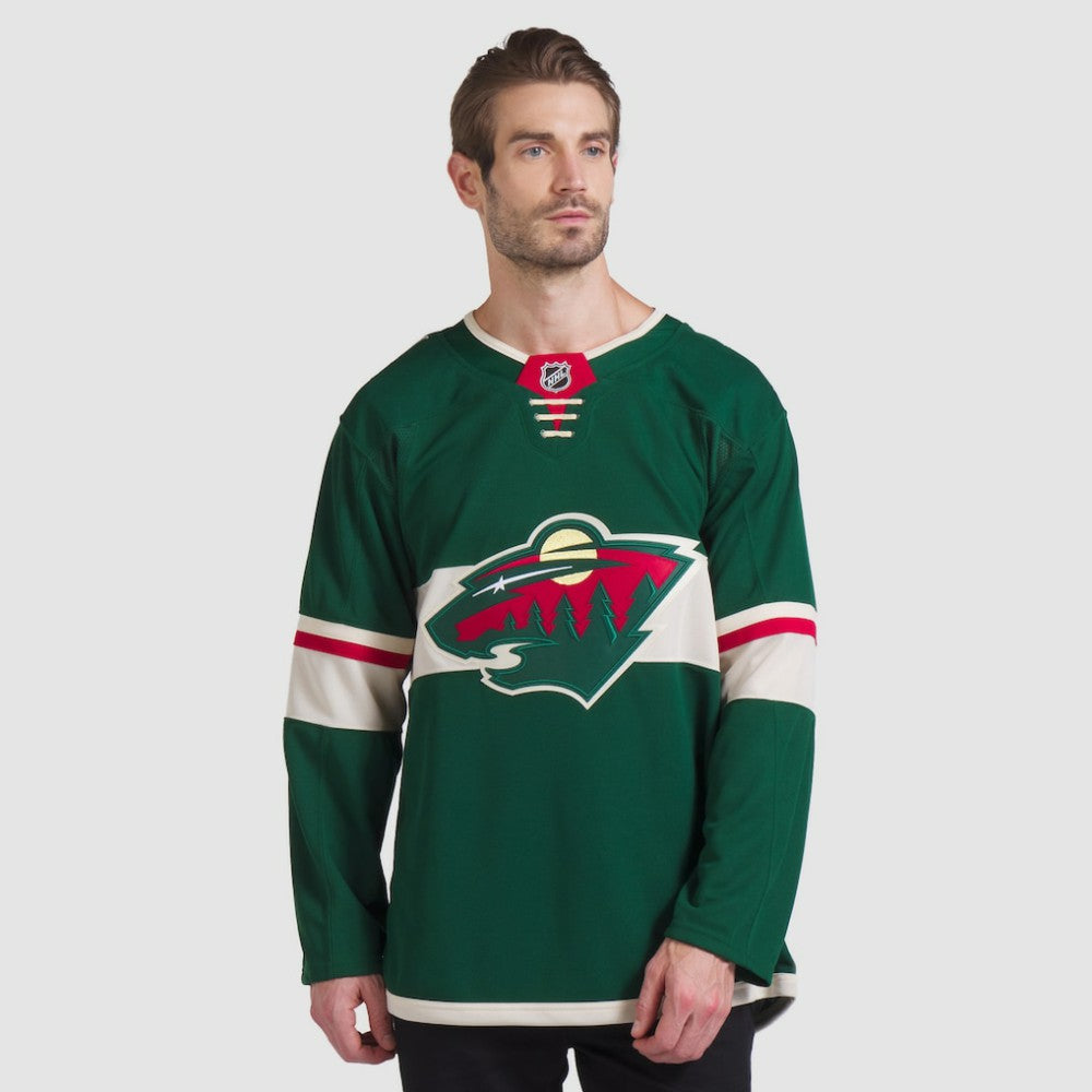 Minnesota Wild Fanatics Home Premium Jersey - Green | Fanatics on sale