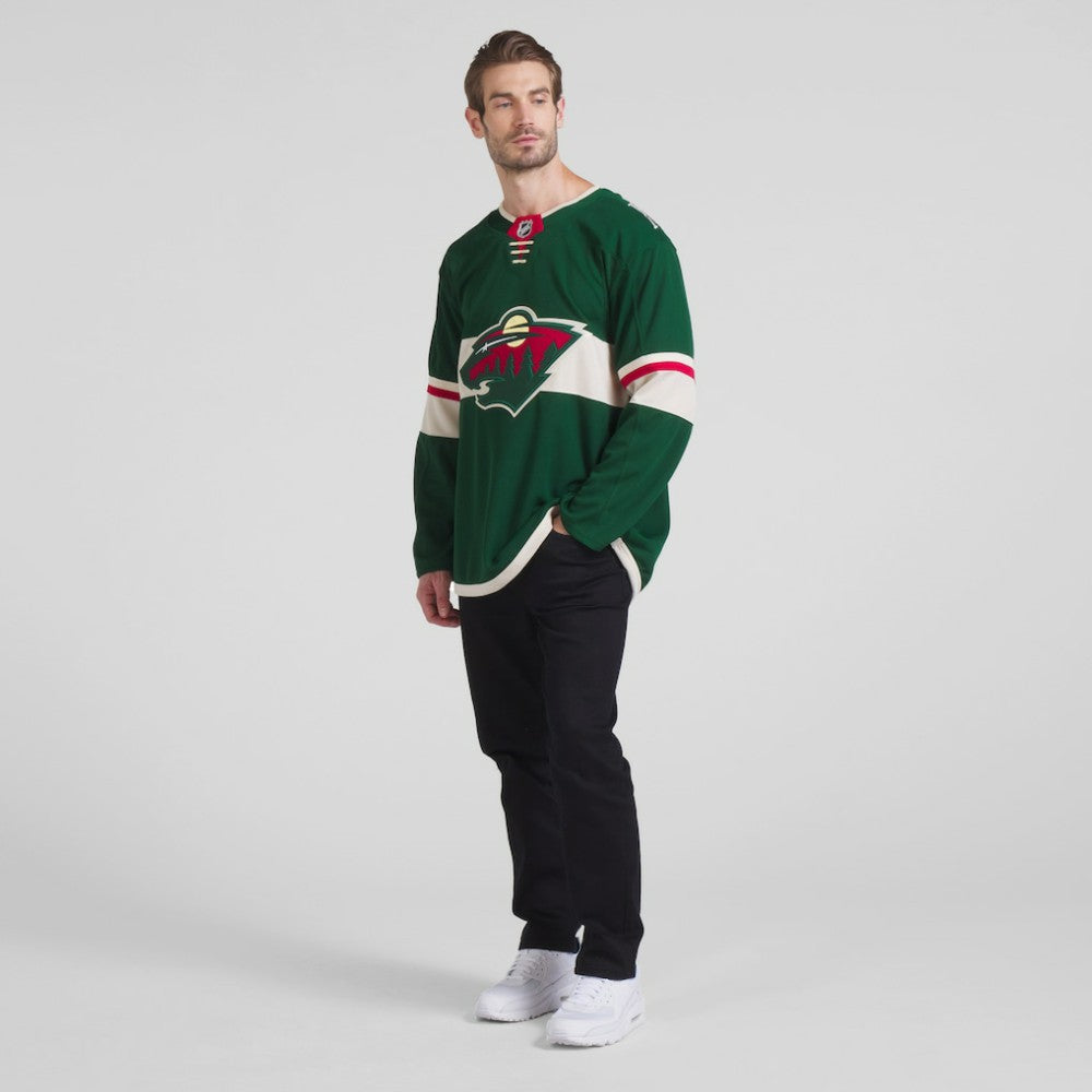 Minnesota Wild Fanatics Home Premium Jersey - Green | Fanatics on sale