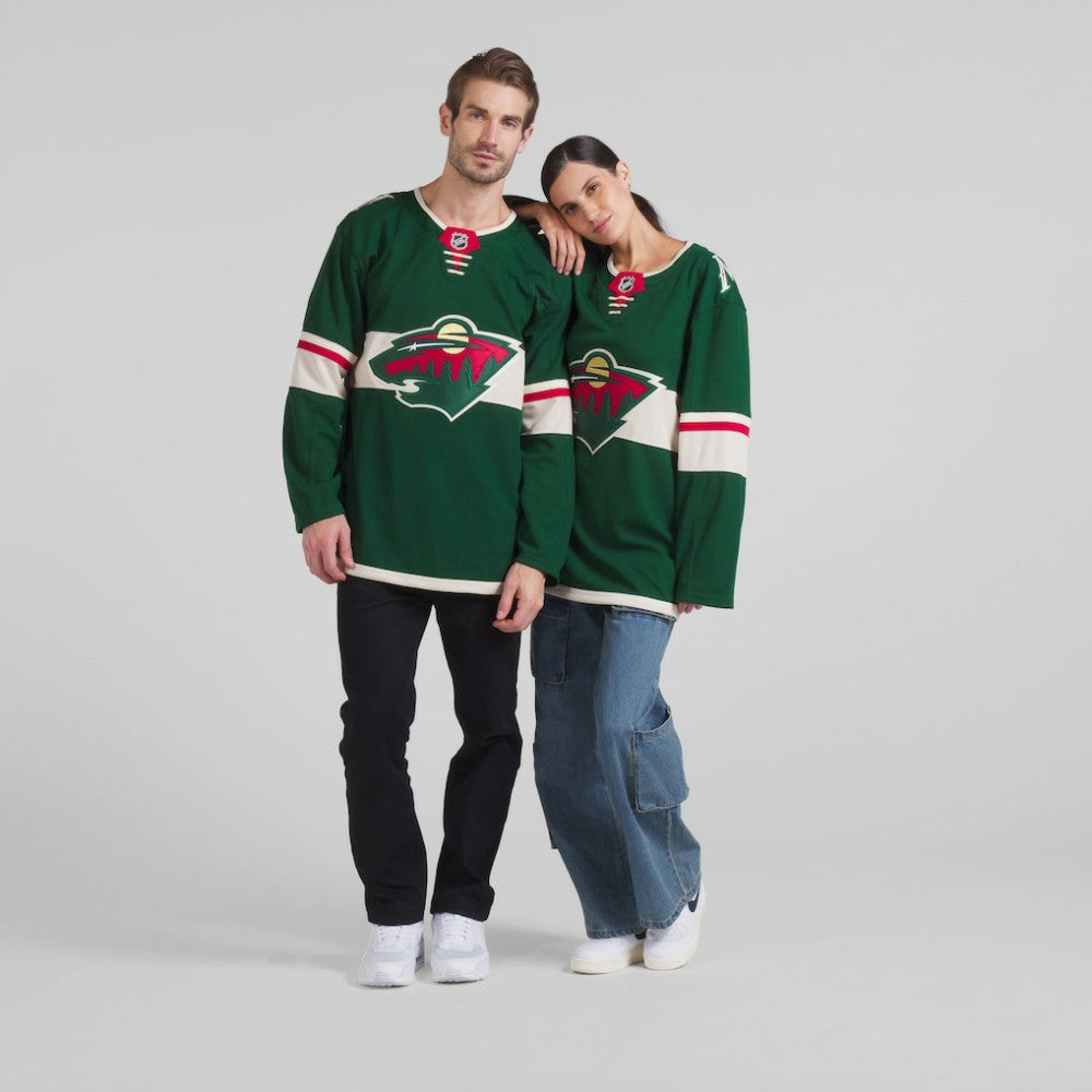 Minnesota Wild Fanatics Home Premium Jersey - Green | Fanatics on sale