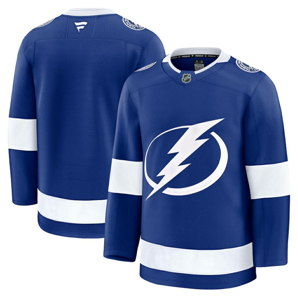 Tampa Bay Lightning Fanatics Home Premium Jersey - Blue | Fanatics Clearance