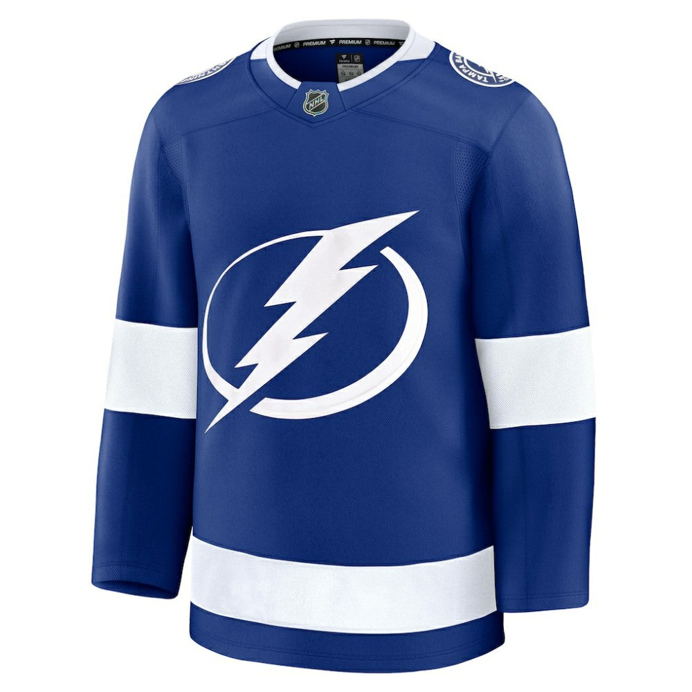 Tampa Bay Lightning Fanatics Home Premium Jersey - Blue | Fanatics Clearance