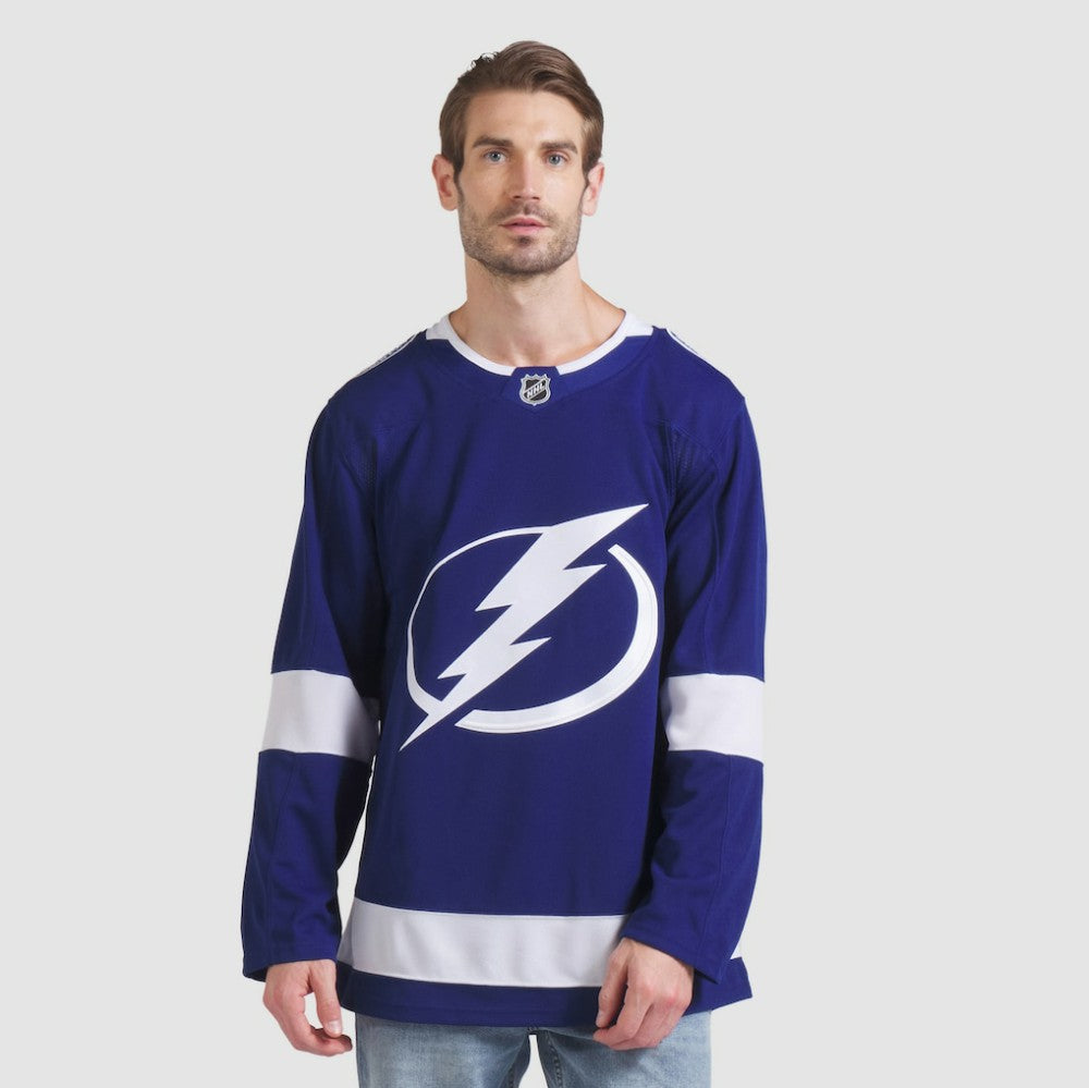 Tampa Bay Lightning Fanatics Home Premium Jersey - Blue | Fanatics Clearance