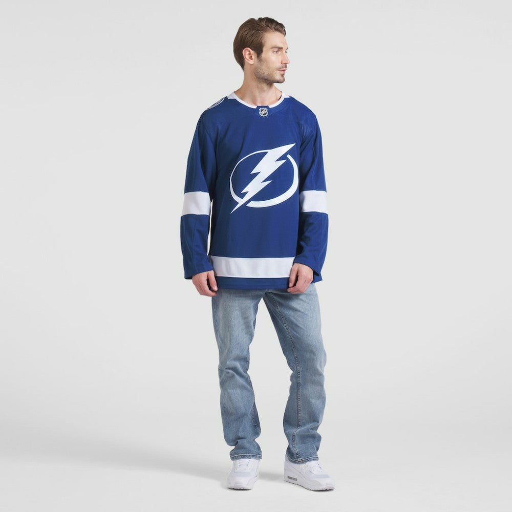 Tampa Bay Lightning Fanatics Home Premium Jersey - Blue | Fanatics Clearance
