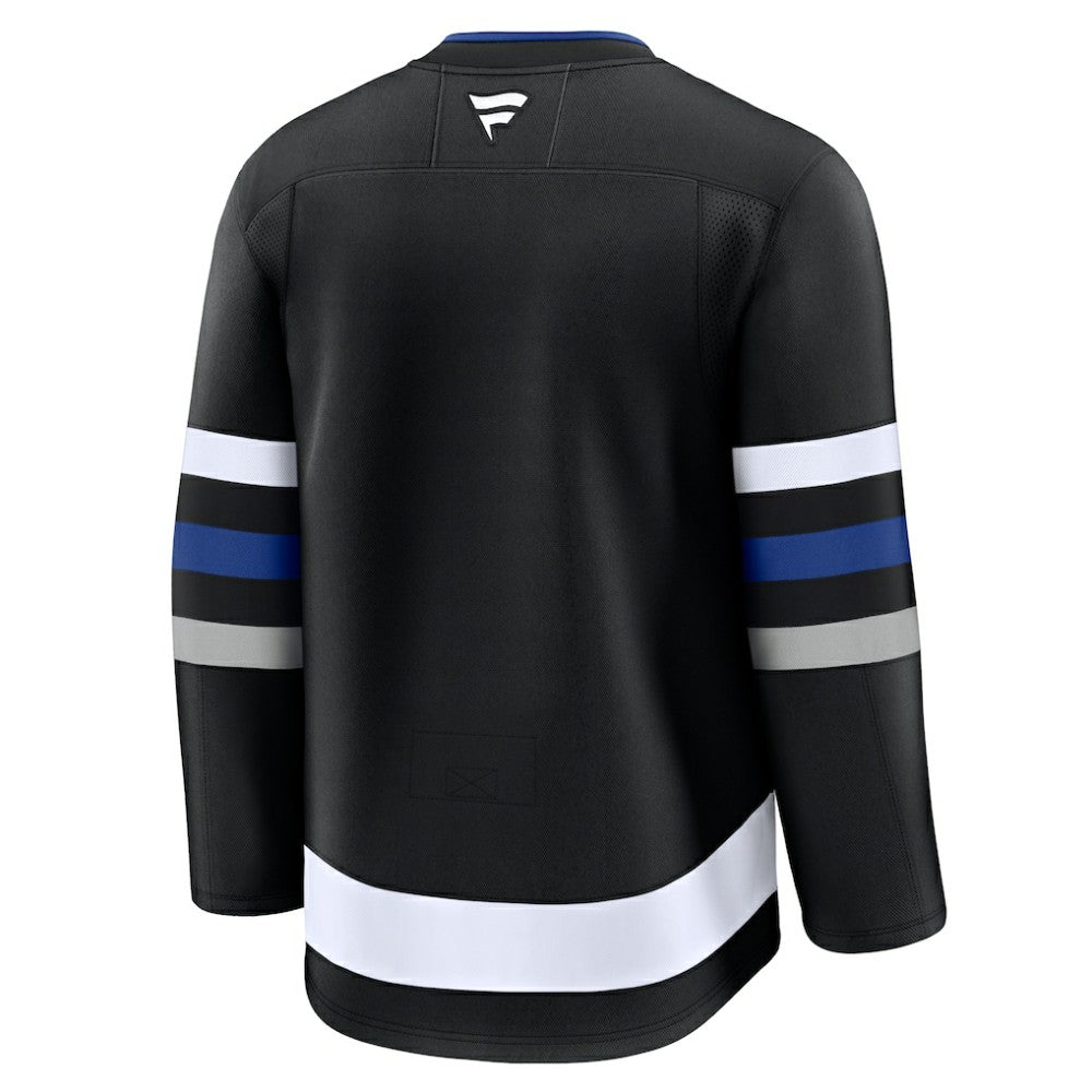 Tampa Bay Lightning Fanatics Alternate Premium Jersey - Black | Fanatics Lifestyle