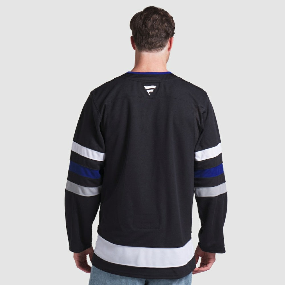 Tampa Bay Lightning Fanatics Alternate Premium Jersey - Black | Fanatics Lifestyle