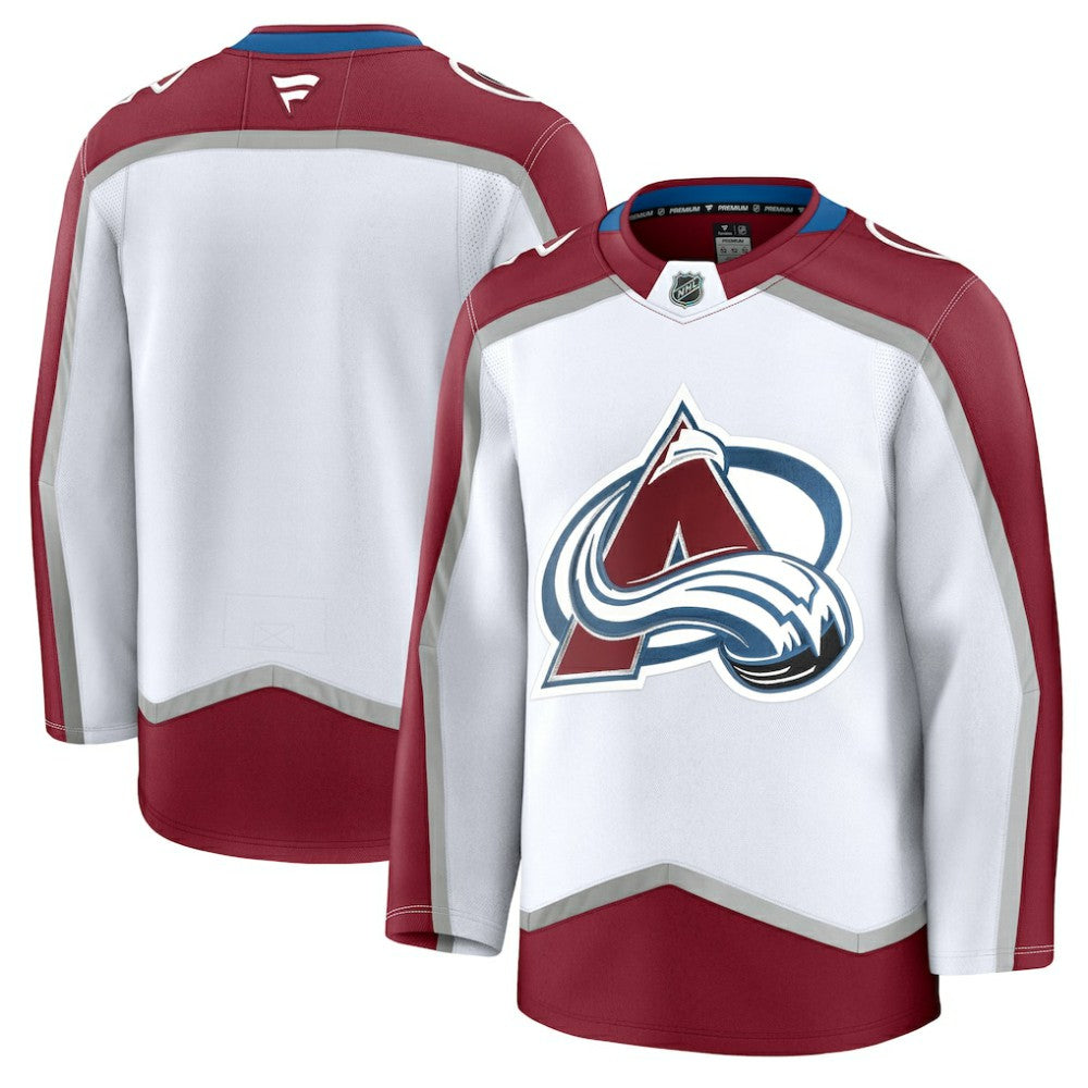 Colorado Avalanche Fanatics Away Premium Jersey - White | Fanatics discount