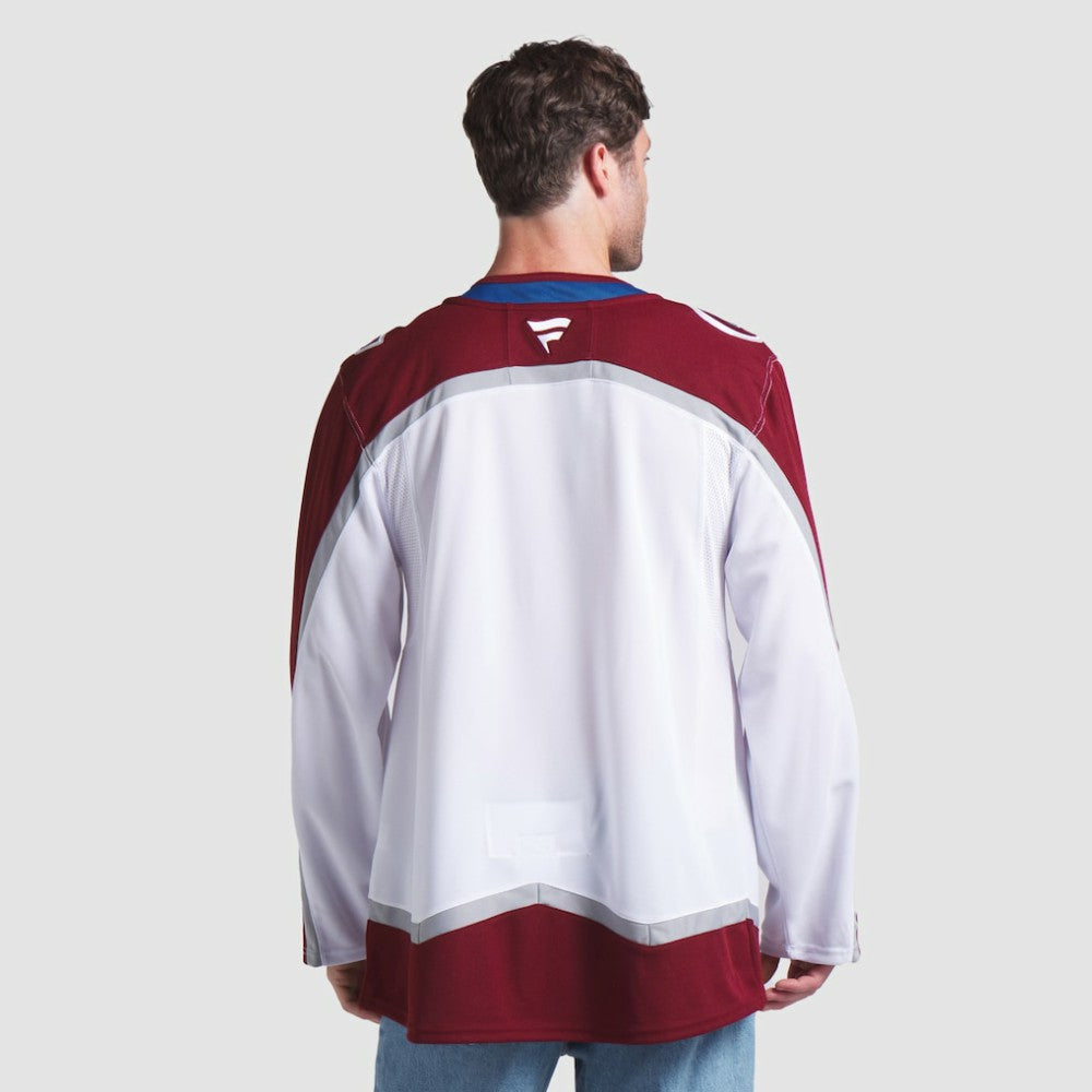 Colorado Avalanche Fanatics Away Premium Jersey - White | Fanatics discount