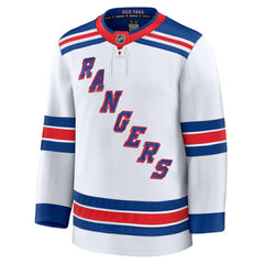 New York Rangers Fanatics Away Premium Jersey - White | Fanatics sale