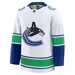 Vancouver Canucks Fanatics Away Premium Jersey - White | Fanatics near me