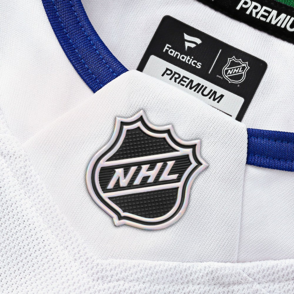 Vancouver Canucks Fanatics Away Premium Jersey - White | Fanatics near me