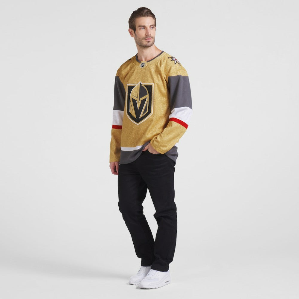 Vegas Golden Knights Fanatics Home Premium Jersey - Gold | Fanatics Lifestyle