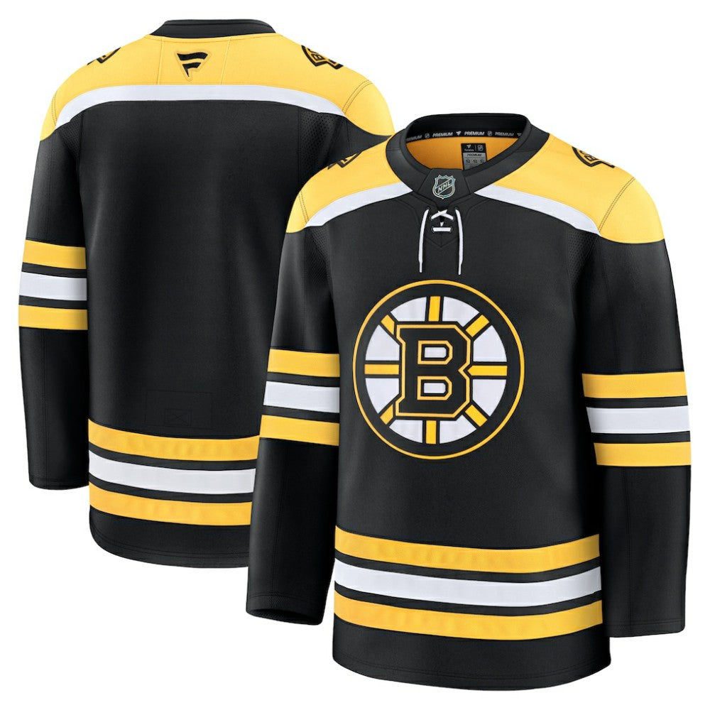 Boston Bruins Fanatics Home Premium Jersey - Black | Fanatics Lifestyle