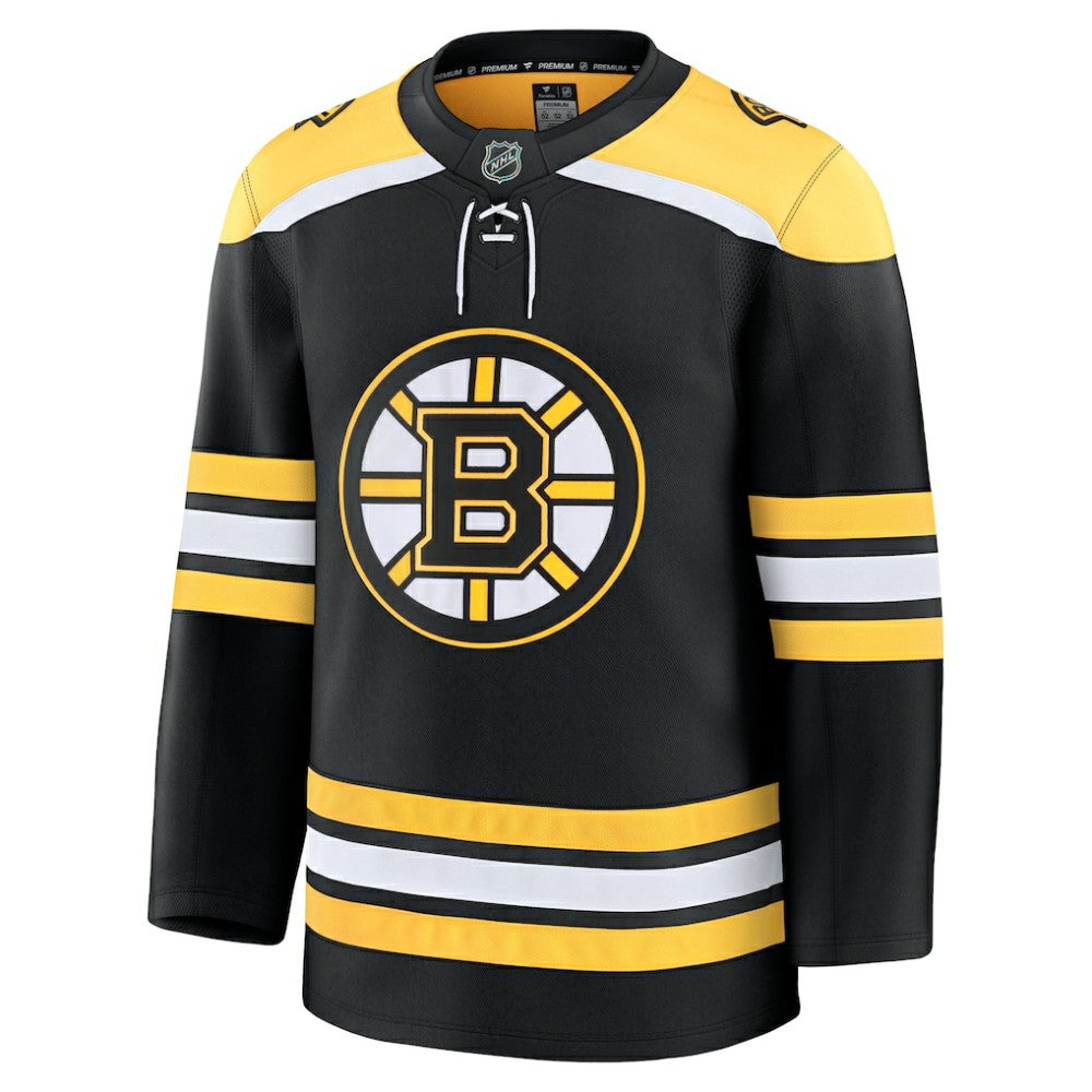 Boston Bruins Fanatics Home Premium Jersey - Black | Fanatics Lifestyle