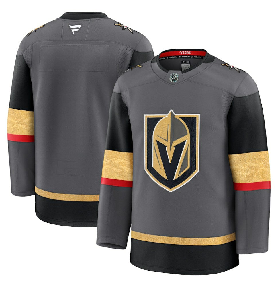 Vegas Golden Knights Fanatics Alternate Premium Jersey - Gray | Fanatics on sale
