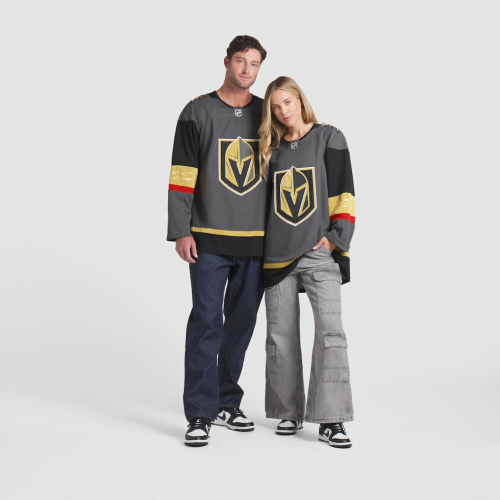 Vegas Golden Knights Fanatics Alternate Premium Jersey - Gray | Fanatics on sale