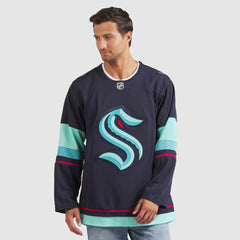 Seattle Kraken Fanatics Home Premium Jersey - Deep Sea Blue | Fanatics on sale