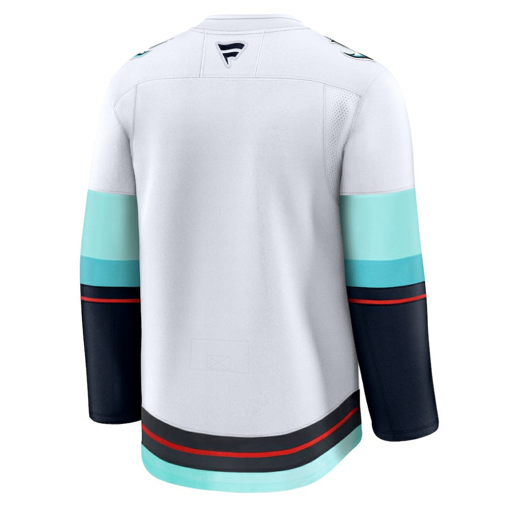 Seattle Kraken Fanatics Away Premium Jersey - White | Fanatics Lifestyle