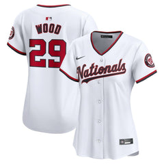 James Wood Washington Nationals Nike Women's Home Limited Player Jersey Outlet