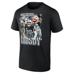 Maxx Crosby Las Vegas Raiders Notorious Player Graphic T-Shirt - Black - Fanatics
