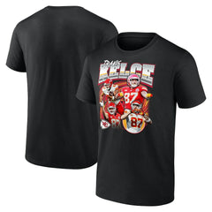Travis Kelce Kansas City Chiefs Notorious Player Graphic T-Shirt - Black - Fanatics
